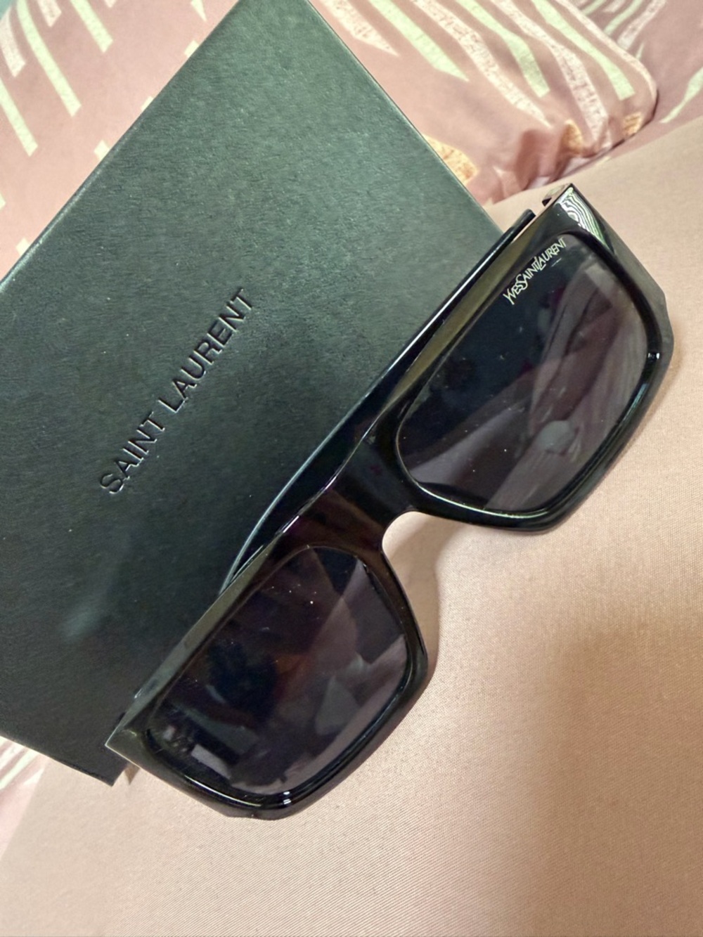 Black Rectangular Sunglasses